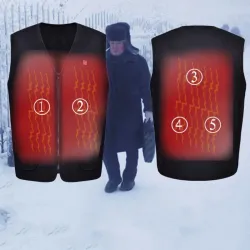 USB-Infrarot-Heizweste - elektrische Thermojacke