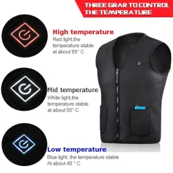 USB-Infrarot-Heizweste - elektrische Thermojacke