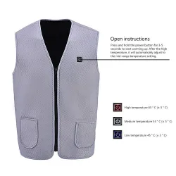 USB-Infrarot-Heizweste - elektrische Thermojacke