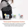 USB-Infrarot-Heizweste - elektrische Thermojacke