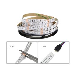 LED-USB-Streifenlicht - TV-Hintergrundbeleuchtung - SMD 3528 - 5 V - 50 cm - 1 m - 2 m - 3 m - 4 m - 5 m