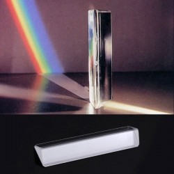 K9 optisches Glas - rechtwinklig reflektierend - dreieckiges Farbprisma