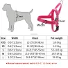 Reflektierendes Hundegeschirr aus Nylon – Weste – schnelle Passform