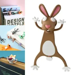 3D-Lesezeichen - in Tierform - für Bücher / Hefte