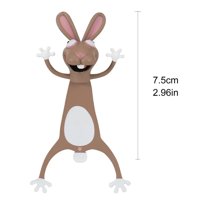 3D-Lesezeichen - in Tierform - für Bücher / Hefte