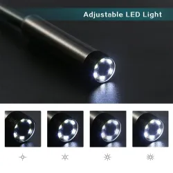 OTG USB-Endoskopkamera - eingebaute 6 LED - wasserdicht - hohe Auflösung - Android / Windows