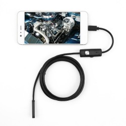 OTG USB-Endoskopkamera - eingebaute 6 LED - wasserdicht - hohe Auflösung - Android / Windows