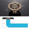 Antique brass - round bathroom floor drain - waste drainerDrains