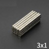 N35 - Neodym-Magnet - starke Minischeibe - 3 mm * 1 mm