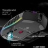 BM600 – kabellose RGB-Gaming-Maus – Wabendesign – wiederaufladbar – USB – 2,4 G