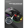 BM600 - wireless RGB gaming mouse - honeycomb design - rechargeable - USB - 2.4GMouses