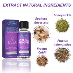 Hautflecken- / Warzenentferner - dunkle Flecken / Sommersprossen - flüssig - 30 ml