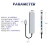 6 in 1 HUB - Typ-C - USB 3.0 - HDMI-kompatibel - Splitter - Adapter