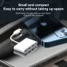 HUB mit 4 Anschlüssen - Typ-C / USB - Splitter - OTG-Adapter - USB 3.0