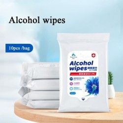 Antibakterielle Feuchttücher - 75 % Alkohol