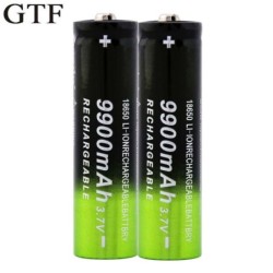 GTF - 18650 - 3,7 V - 9900 mAh - Li-on-Akku - wiederaufladbar