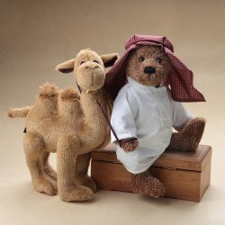 Teddybär im arabischen Stil - mit Kamel - Plüschtier
