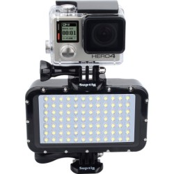 Ultrahelle LED-Lampe - 50 m wasserdicht unter Wasser - für GoPro / Canon / SLR-Kameras