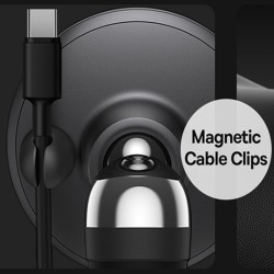 Baseus - magnetischer Handyhalter - drehbar - für Lüftungsgitter / Armaturenbrett