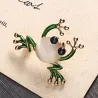 Green frog broochBrooches