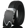 Luxury leather belt - with automatic buckle - 110cm - 130cmBelts