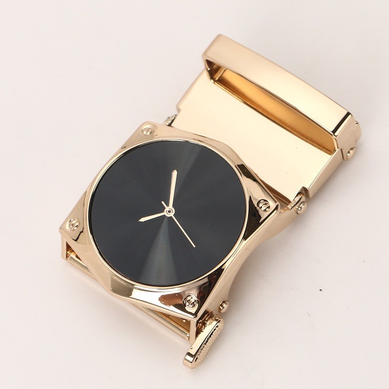 Automatische Gürtelschnalle mit Uhr - DIY