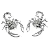 Metal scorpion - emblem - car stickerStickers