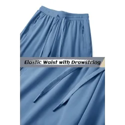 Klassische Hose - Kordelzug - Reißverschlusstaschen - schnell trocknend