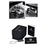 PAGANI - automatic stainless steel watch - mesh strap - waterproof - blackWatches