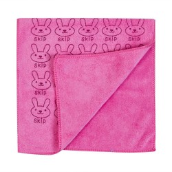 Weiches Baby-Badetuch - Hasen bedruckt