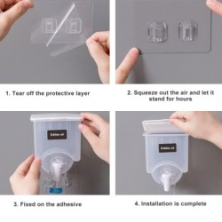 Oil / liquid / vinegar dispenser - transparent container with lid - wall mountedTools