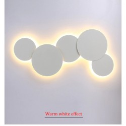 Moderner nordischer Stil - LED-Licht - runde Wandleuchte