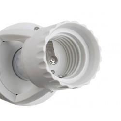 E27 light bulb holder - with infrared PIR motion sensorLighting fittings