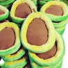 Weiches Hunde-/Katzenbett - Avocado-Form