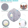 KN95 - PM2.5 - protective mouth / face mask - with air valve - antibacterial - anti coronavirusMouth masks