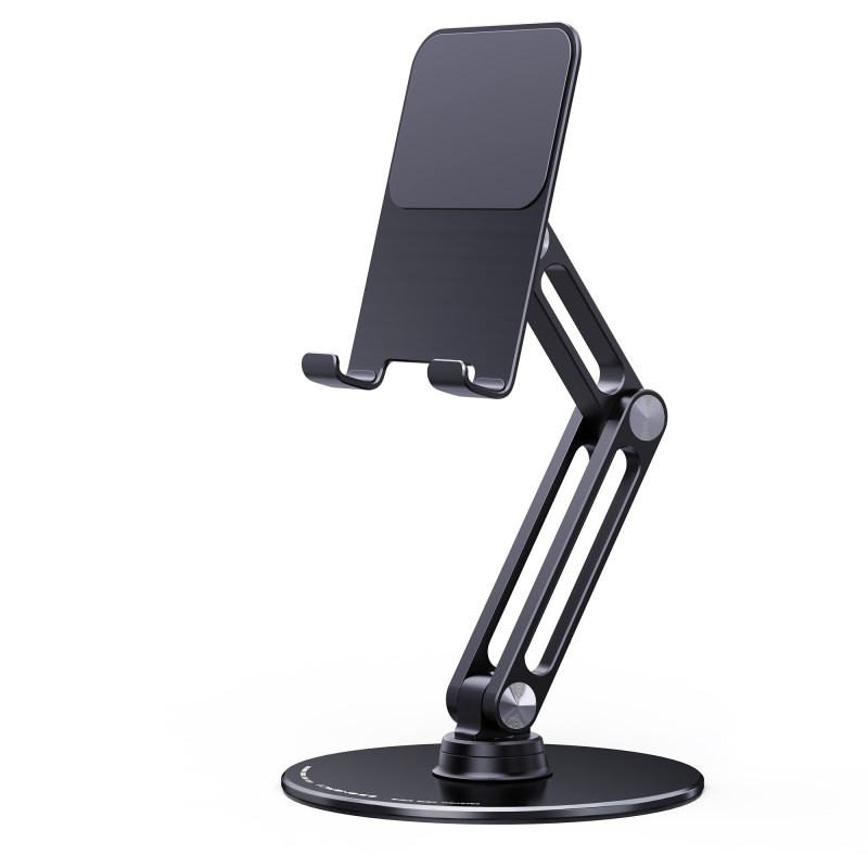 Phone / tablet holder - metal stand - rotatable - adjustableHolders