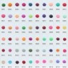 Acrylic nail powder - colorful setNail polish