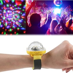Mini-LED-Disco-Licht - Sternenprojektor - Armband - USB - RGB