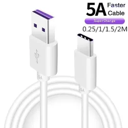 Fast charging cable - USB type-C - 5ACables
