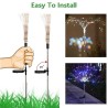 LED Feuerwerk - Solar Gartenlampe - Wasserdicht
