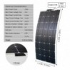 Solarpanel-Kit - flexibel - 100 W / 200 W / 300 W - 12 V / 24 V - mit PV-Anschluss - Batterielademodul