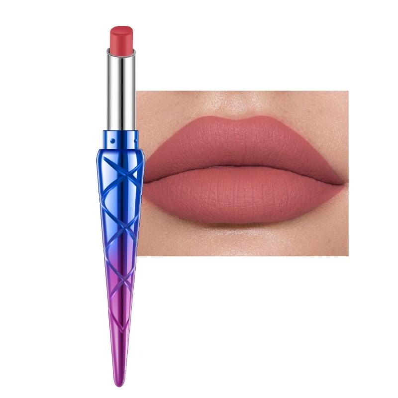 Natürlicher matter Lippenstift - wasserfest - langanhaltend - Meerjungfrauen-Design