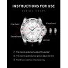 LIGE - stainless steel Quartz watch - waterproof - whiteWatches