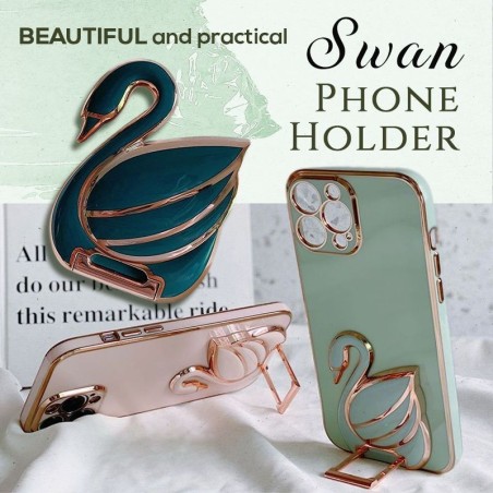 Foldable phone holder - stand - swan shapedHolders