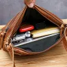 Leather shoulder bag - with rivetsBags