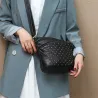 Leather shoulder bag - with rivetsBags