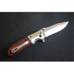 Folding pocket knife - steel blade - rosewood handleKnives & Multitools
