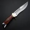 Military short knife - titanium alloy / woodKnives & Multitools