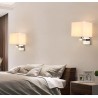 LED-Wandleuchte - moderne Textillampe - E27 - 5W