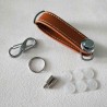 EDC Pocket Key Organizer - Ledertasche - Schlüsselanhänger